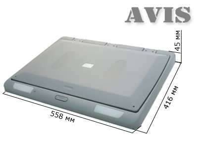 Потолочный монитор 22" AVIS AVS2220MPP (серый) со встроенным медиаплеером